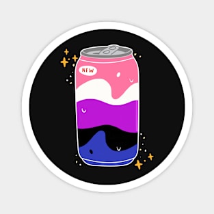 Genderfluid Drink Magnet